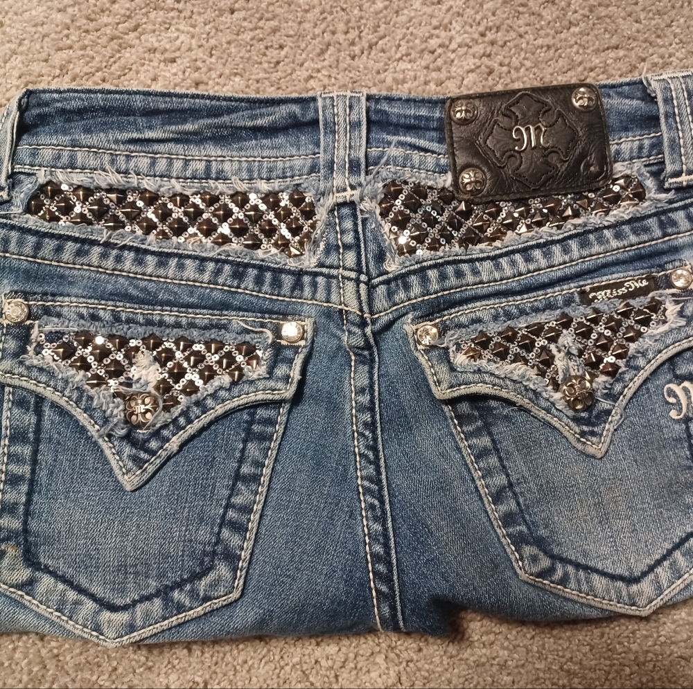 Miss Me Bermuda Shorts